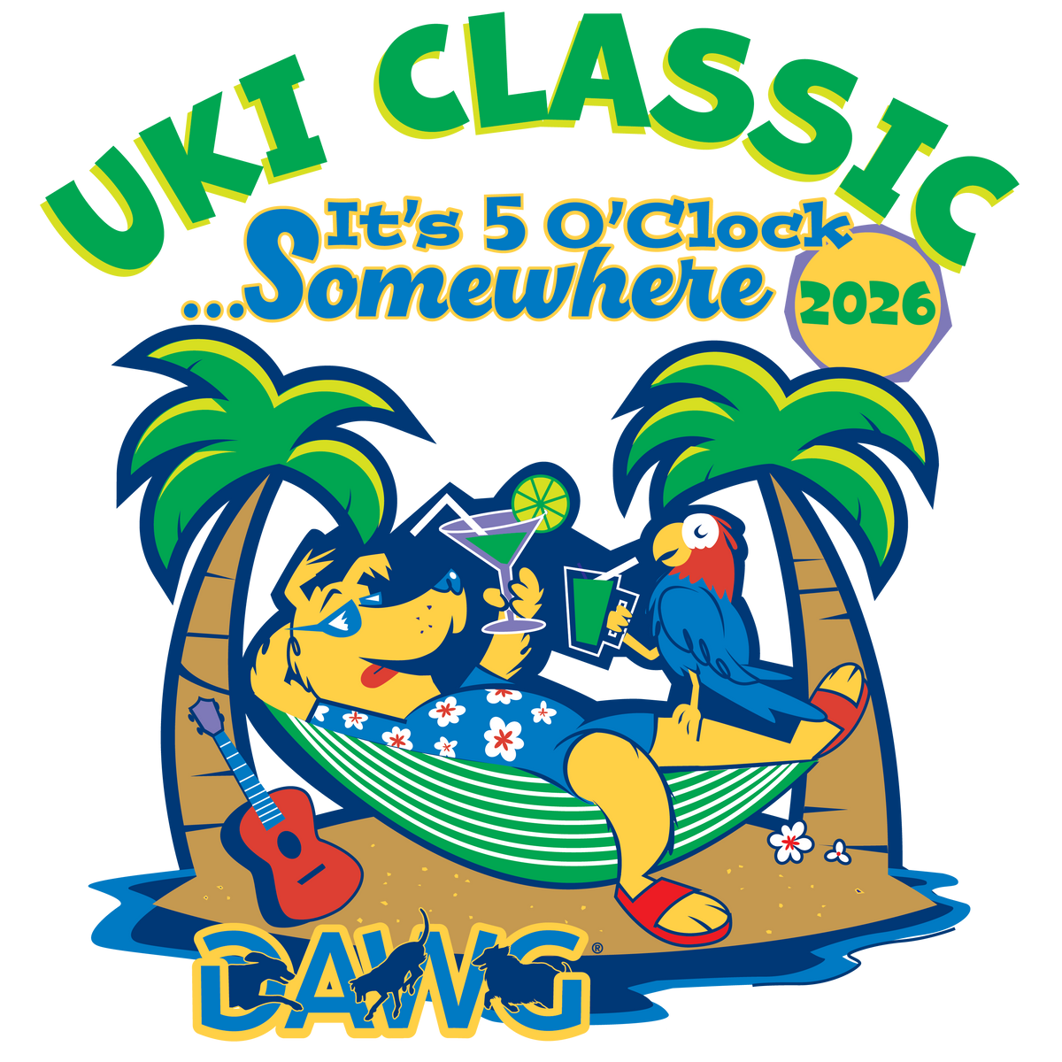 DAWG UKI CLassic - Five O'Clock Somewhere – Ernie's Agility Pro Shop