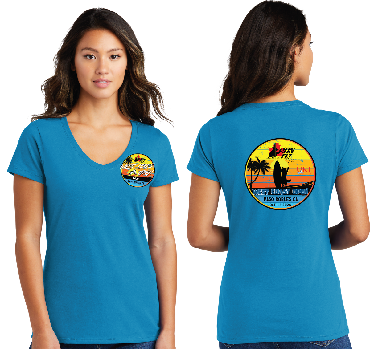 WCO26/Port n Company Women V Neck Tee/LPC450V – Ernie's Agility