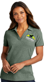 FHTD/ Port Authority Ladies C FREE Cotton Blend Pique Polo/LK867