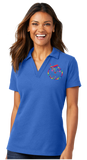 SHAPECAMP/ Port Authority Ladies C FREE Cotton Blend Pique Polo/LK867