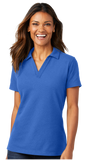 Kra26/ Port Authority Ladies C FREE Cotton Blend Pique Polo/LK867