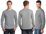 CCUL/Port and Co Long Sleeve Core Cotton Tee/PC54LS