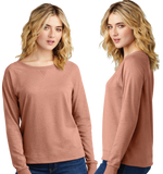 Kra26/Women Featherweight French Terry Long Sleeve Crewneck/DT672