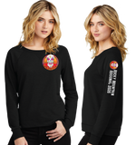 BADREG26/Women Featherweight French Terry Long Sleeve Crewneck/DT672