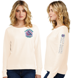 CARNI26/Women Featherweight French Terry Long Sleeve Crewneck/DT672