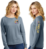 DAIRY26/Women Featherweight French Terry Long Sleeve Crewneck/DT672