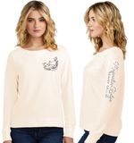 MagRidge/Women Featherweight French Terry Long Sleeve Crewneck/DT672