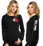 PALSNPAWS/Women Featherweight French Terry Long Sleeve Crewneck/DT672