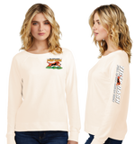 TIGERDASH/Women Featherweight French Terry Long Sleeve Crewneck/DT672