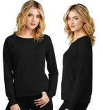 Kra26/Women Featherweight French Terry Long Sleeve Crewneck/DT672