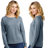Kra26/Women Featherweight French Terry Long Sleeve Crewneck/DT672