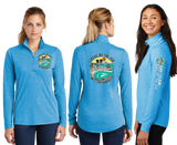 BTCLASS26/TriBlend Wicking Lightweight Quarter Zip Pullover/LST407