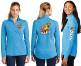 PPDASH26/TriBlend Wicking Lightweight Quarter Zip Pullover/LST407
