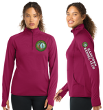 HKC/SportTek Women SportWick Stretch QTR Zip Pullover/LST850