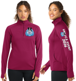CHICE/SportTek Women SportWick Stretch QTR Zip Pullover/LST850