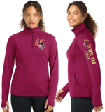 DAIRY26/SportTek Women SportWick Stretch QTR Zip Pullover/LST850
