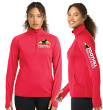 FHTD/SportTek Women SportWick Stretch QTR Zip Pullover/LST850