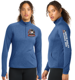 SHELTIE26/SportTek Women SportWick Stretch QTR Zip Pullover/LST850