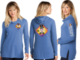 BADCLASS26/Sport Tek Women TriBlend Wicking Long Sleeve Hoodie/LST406
