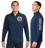 CARNI26/SportTek SportWick Stretch QTR Zip Pullover/ST850