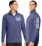 CCICE26/SportTek SportWick Stretch QTR Zip Pullover/ST850