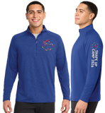 SHAPECAMP/SportTek SportWick Stretch QTR Zip Pullover/ST850