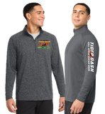 TIGERDASH/SportTek SportWick Stretch QTR Zip Pullover/ST850