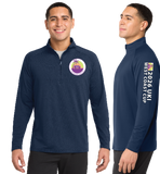 WCC26/SportTek SportWick Stretch QTR Zip Pullover/ST850