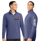 WWR27/SportTek SportWick Stretch QTR Zip Pullover/ST850