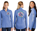 CARNI26/TriBlend Wicking Lightweight Quarter Zip Pullover/LST407