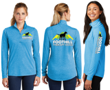 FHTD/TriBlend Wicking Lightweight Quarter Zip Pullover/LST407