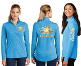 MHDASH26/TriBlend Wicking Lightweight Quarter Zip Pullover/LST407