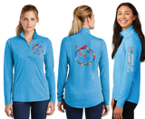 SHAPECAMP/TriBlend Wicking Lightweight Quarter Zip Pullover/LST407