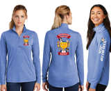 TEXASCUP26/TriBlend Wicking Lightweight Quarter Zip Pullover/LST407