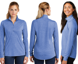 CCUL/TriBlend Wicking Lightweight Quarter Zip Pullover/LST407