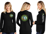 HKC/Sport Tek Women TriBlend Wicking Long Sleeve Hoodie/LST406