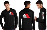 PALSNPAWS/UniSex Sport Tek TriBlend Wicking Long Sleeve Hoodie /ST406