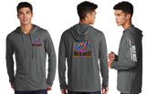 WWR27/UniSex Sport Tek TriBlend Wicking Long Sleeve Hoodie /ST406