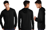 Kra26/UniSex Sport Tek TriBlend Wicking Long Sleeve Hoodie /ST406