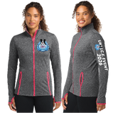 CHICE/SportTek WOMEN SportWick Stretch Contrast FULL ZIP Jacket/LST853