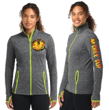 CHILI26/SportTek WOMEN SportWick Stretch Contrast FULL ZIP Jacket/LST853