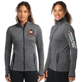 SHELTIE26/SportTek WOMEN SportWick Stretch Contrast FULL ZIP Jacket/LST853
