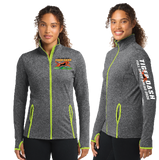 TIGERDASH/SportTek WOMEN SportWick Stretch Contrast FULL ZIP Jacket/LST853