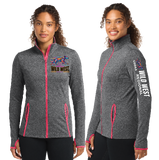 WWR27/SportTek WOMEN SportWick Stretch Contrast FULL ZIP Jacket/LST853
