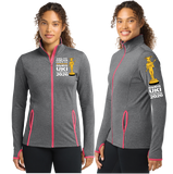 MHFEST26/SportTek WOMEN SportWick Stretch Contrast FULL ZIP Jacket/LST853