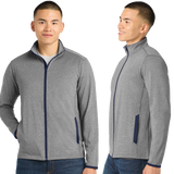 Sun26/SportTek SportWick Stretch Contrast FULL ZIP Jacket/ST853