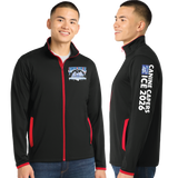 CCICE26/SportTek SportWick Stretch Contrast FULL ZIP Jacket/ST853