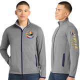 DAIRY26/SportTek SportWick Stretch Contrast FULL ZIP Jacket/ST853