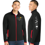 GAME26/SportTek SportWick Stretch Contrast FULL ZIP Jacket/ST853