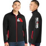 PALSNPAWS/SportTek SportWick Stretch Contrast FULL ZIP Jacket/ST853